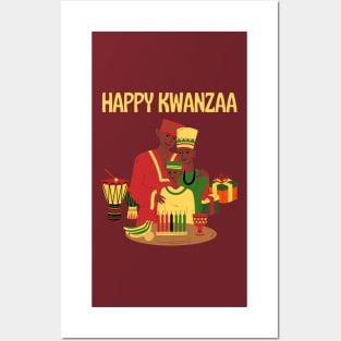 Happy Kwanzaa Posters and Art